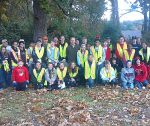 Fayette students clean up 700 pounds of trash along Line Creek