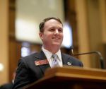 Rep. Matt Ramsey, R-Peachtree City, in the well of the House of Representatives. Photo from his website.