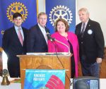 Sen. Isakson visits Rotary