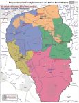 Fayette Commission to ponder court's district voting map Tues. 